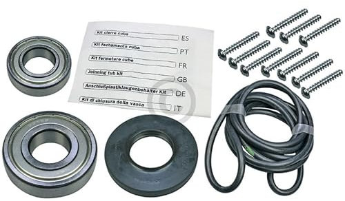 Lagerset 35x72x10 12 6205ZZ 6306ZZ Kreuzgestelldichtung Wellendichtung Kugellager Lagerung Lagernabe Rollenlager Waschmaschine passend für ORIGINAL Bosch Balay Constructa Neff 172686 00172686…