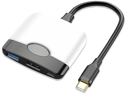 Hxwlo Base de conmutación para Switch/OLED, estación de acoplamiento de interruptor para TV, base de interruptor portátil para estación de acoplamiento de interruptor con HDMI/PD/USB 3.0, adaptador