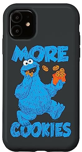 Sesamstraße Krümelmonster Mehr Kekse Hülle für iPhone 11