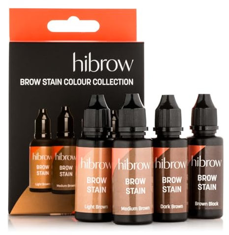 Hi Brow Eyebrows by Design Collection de couleurs de teinture hybride Hi Brow Brow Stain