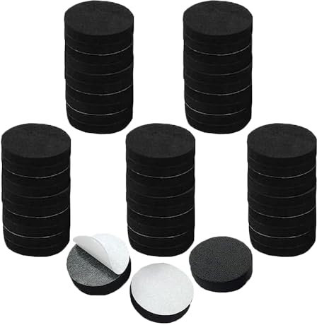 Bbborvox 50pcs Plant Pot Feet For Garden Pots,Pot Feet for Outdoor Plant Pots Black Flower Pot Risers Non-Slip with Strong Self Adhesive Pads Round Black Flower Pot Feet Risers for Plant Pots.