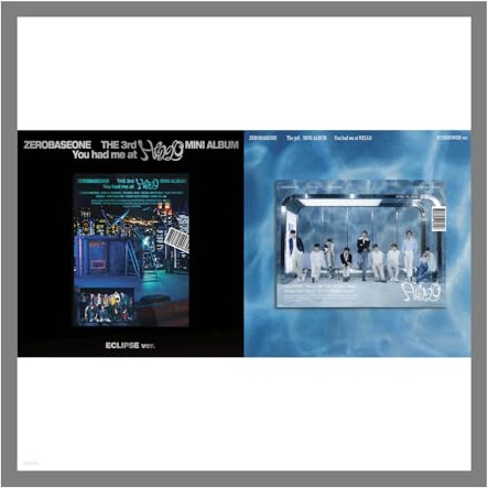 ZEROBASEONE You had me at HELLO 3rd Mini Album CD+Photobook+Photocard+Sticker+Tracking Sealed ZB1 (Standard SUNSHOWER Version)