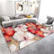 DJHWWD Baby Teppich Junge terrasse deko Rechteckiger roter Teppich im Wohnzimmer, bedruckter Teppich, schmutzabweisend Teppich auslegeware zocker Zimmer 160X200CM