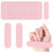 SOPSTUO Nail Files 180/240 Grit - 100Pcs Professional Double Emery Boards for Acrylic and Gel Nails, Mini Natural