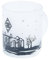 Borussia Mönchengladbach Glastasse Frozen Park | Offizieller Fanartikel Fohlenshop | Gladbach Fanartikel | Tasse mit Vereinslogo & Borussia Park Abbildung | Geschenk für Fans