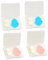 4 StüCk Diamantmalerei ZubehöR Lichtpad Schalterabdeckungen, Kunststoff Schutzabdeckungen FüR Led Lichtpads, a3 a4 Universal, Blau Und Pink