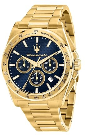 Maserati Herrenuhr aus Stahl, Chronograph, Analog, 43 mm, Velocita‘-Kollektion - R8873652002