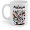 Teecustom Mug Hérisson Personnalisé – Tasse Café Mignonne et Énergique avec Prénom – Cadeau Original (Vache)
