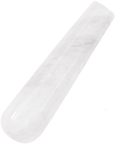 Radicaln Maja de mármol solo de 14 cm de color blanco hecha a mano, reemplazo para el juego de mortero y maja, molinillo de especias y triturador de hierbas, accesorio de cocina ideal para cocinar