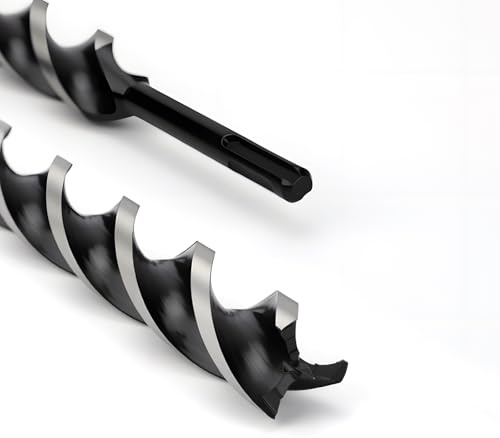 Mèche hélicoïdale 28x230mm Sds Plus pour bois tendre, bois dur avec pointe de centrage