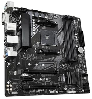 GA B550M DS3H -ATX B550 DDR4 4266(OC) MHz M.2 128G PCI-E 4.0 Double Socket AM4 Motherboard