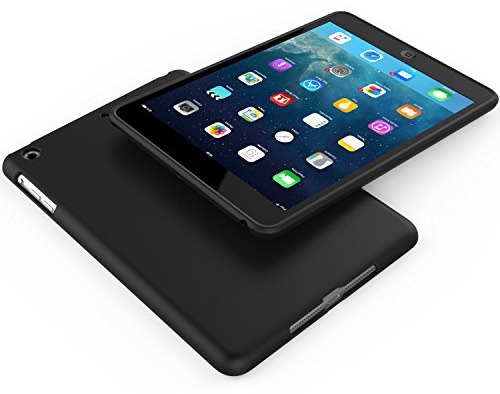 SENON iPad Mini 1/2/3 Case, Slim Design Matte TPU Rubber Soft Skin Silicone Protective Case Cover for Apple iPad Mini 1/2/3, Black