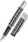 ONLINE Füller Campus Diamond Grey, Tinten-Füller für Rechtshänder, ergonomisches Griffstück, hochwertige Iridium-Feder medium, Standard-Tintenpatronen, inkl. Kombipatrone blau, Allergiker geeignet