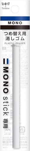 Tombow Ersatzradierer für MONO Stick Radierstift, 6,7 mm, phthalate frei [ER-KM]