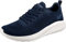 Skechers Bobs Squad Chaos Face Off, Zapatillas de Deporte Mujer, Navy Engineered Knit, 36 EU