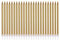 Metallische Happy Birthday-Kerzen, hohe Geburtstagskuchenhalter, lang, dünn, Cupcake-Kerzen, Topper für Hochzeit, Party, Dekoration (24 Stück, Metallic-Gold)