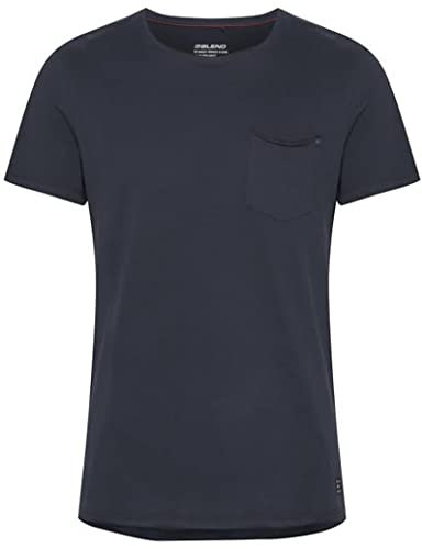 Blend BHNOEL Tee Herren T-Shirt Kurzarm Shirt aus 100% Baumwolle, Größe:XXL, Farbe:Denim Blue (74646)