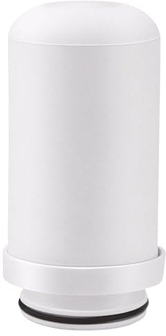 AQUAWATER, 106493, Lot de 2 cartouches filtrantes triple action charbon actif et céramique pour filtre sous robinet, élimine goûts, odeurs et bactéries, durée de vie 3 mois