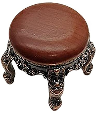 Milageto Mini Puppenhaus Möbel Aus Holz, Maßstab 1:12, Stuhl, Hocker, Bank für Puppenhäuser, Rollenspiel, Spielzeug, Lebensszene, Requisiten, DIY Zubehör