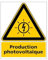 PANNEAU PRODUCTION PHOTOVOLTAIQUE (C1502) - 210 x 300 mm - Adhésif - Adhésif -