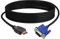 Câble HDMI vers VGA de 3 m plaqué or 1080P/60 Hz HDMI mâle vers VGA mâle 15 broches adaptateur convertisseur vidéo numérique cordon émetteur pour projecteur, ordinateur, moniteur, Raspberry Pi, Roku