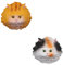Small Magnets For Fridge Cartoon Cat Head Half Refrigerator Magnet Buckle Magnet Magnet Magnet Magnet Magnetyellow