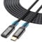 HOTUTUKI 20Gbps usb c verlängerung 5m, USBC 3.2 Gen2 Typ-c Stecker zu Buchse Extender Kabel Ultra HD 4K@60Hz 100W Laden 20Gbps Datenübertragung,usb c male auf usb c female kabel