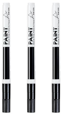 FELGENLACK - Autolack Lackstift Autolack Lackstift Autolack Lackstift 3 teilig Felgen Lack Auto Lack Profi Set zum Ausbessern von Felgenkratzern