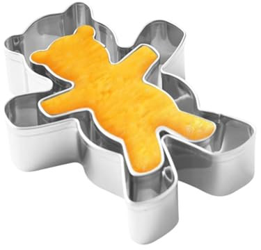 Stampini per biscotti a forma di orsetto abbracciato, per , graziosi accessori da cucina, strumenti da forno per dessert, per fondente, argilla, pasticceria, torte