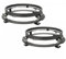 UFITIDU Scheinwerfer-Set, 17,8 cm, rund, LED-Scheinwerfer-Set, Scheinwerfer für Suzuki für Samurai, Jimmy, Bandit 600, für Anno 2004, für 17,8 cm Motorradscheinwerfer, Frontscheinwerfer (2 Stück