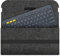 Bolsa protectora de almacenamiento para teclado Logitech K380, funda de viaje de fieltro con diseño de cubierta completa, organizador antigolpes a prueba de polvo para accesorios de teclado