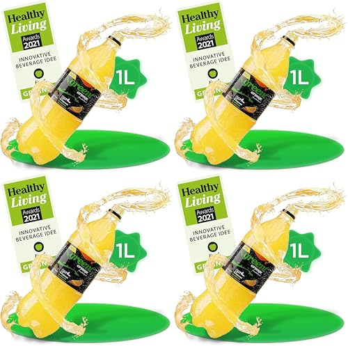 Green Cola Green Orange, 1 L (Packung mit 4)