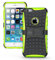 Cable And Case iPhone 6 Plus Case, iPhone 6/6S Plus Armor cases Tough Rugged Shockproof Armorbox Dual Layer Hybrid Hard/Soft Slim Protective Case - Armor Case Armorbox Green