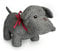 Blue Canyon Toby Bulldog Door Stop, Grey