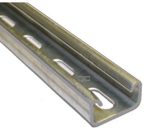 21mm Light Slotted Channel - 3 Metre x 5 Quantity