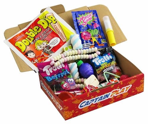 CAPTAIN PLAY Assortiment de Bonbon Rétro (10 pièces)