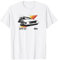 Back To The Future 35th Retro Stripe DeLorean T-Shirt
