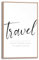 REINDERS Gerahmtes Bild, Reisen, Home Office, Bilder, Wanddeko, Room Decor, MDF, Schwarz-Weiß, 30x20cm