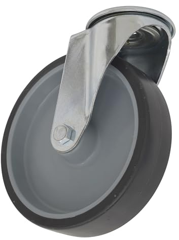 Ø 100 mm Medium-Duty Thermoplastisches Bolzenloch Lenkrolle – Handel
