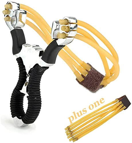 XiXiRan Zwille Steinschleuder, Katapult Slingshot Sportschleuder, Steinschleuder Profi für Jagd, Steinschleuder Set mit 2 Gummibändern, Schleuder Kinder, Steinschleuder Gummi, Jagd im Freien