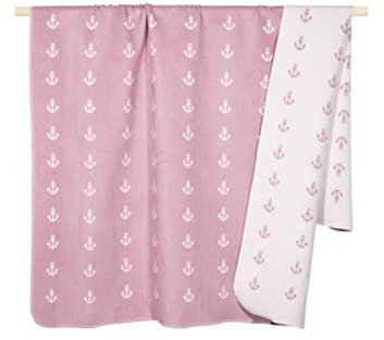 PAD - Decke, Kuscheldecke - Marina Anker - 70% Baumwolle, 30% Polyacryl - Farbe: Pink - 150 x 200 cm