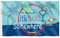 It's 5 O'Clock Somewhere Flagge, 90 x 150 cm, Poster, UV-beständig, verblasst nicht und langlebig, Männerhöhlen-Wandflagge mit Messingösen für Pool, Strand, Party, Outdoor.