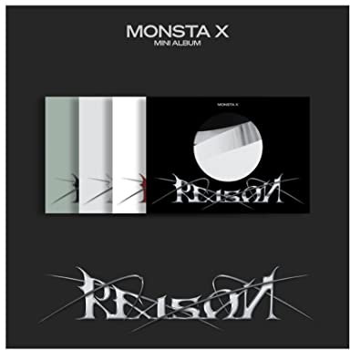 MONSTA X - REASON 12th Mini Album+Pre-Order Benefit (VER.1+2+3+4 SET)