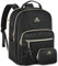 MATEIN Damen Rucksack Mittelgroß, 17,3 Zoll Laptop Rucksack Damen Viele Fächer Große Kapazität Schulrucksack Teenager Diebstahlsichere 2 in 1 mit USB Ladeanschluss für Stadt Reisen， Schwarz