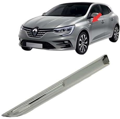 FINAO AUTOPARTS® - Baguette chrome pour aile avant gauche pour Megane IV