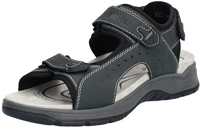 Rieker Herren Sandalen 26951-14 blau Gr. 42