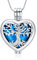 VCCWYQK Tree of Life Urn Necklace for Ashes with Hollow Glass Vial Cylinder Cremation Jewelry Keepsake Memorial Lockets for Women Men Pet Ashes Holder (B)