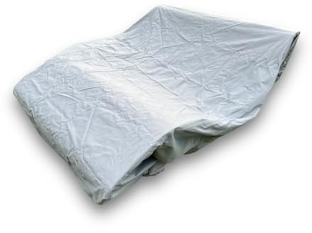 Premium Abdeckplane UV beständig. Wasserdichte Schutzhülle für Gartenliegen 175x140cm von Holztec-Leitner