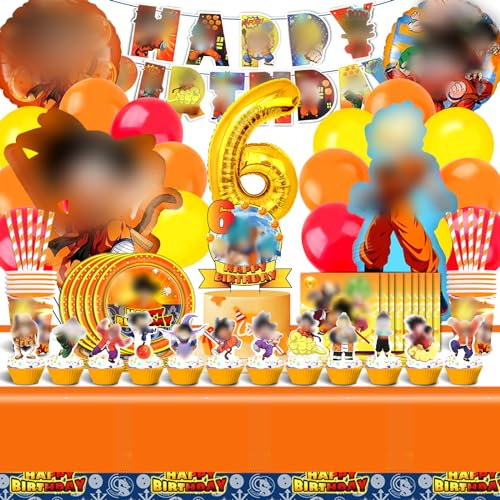100 Pcs Dragon Geburtstagsdeko Set 6, Dragon Geburtstag Deko 6, Dragon Luftballons 6, Dragon Party Set, Dragon Birthday Decorations, Dragon Kuchen Deko, Dragon Pappteller, Dragon Partygeschirr