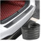Carbon Car Rear Bumper Protector,Bumper Protector Strip,Universal Flexible Bumper Guard Protector for Car Pickup Truck SUV (Black 35.4 X3)